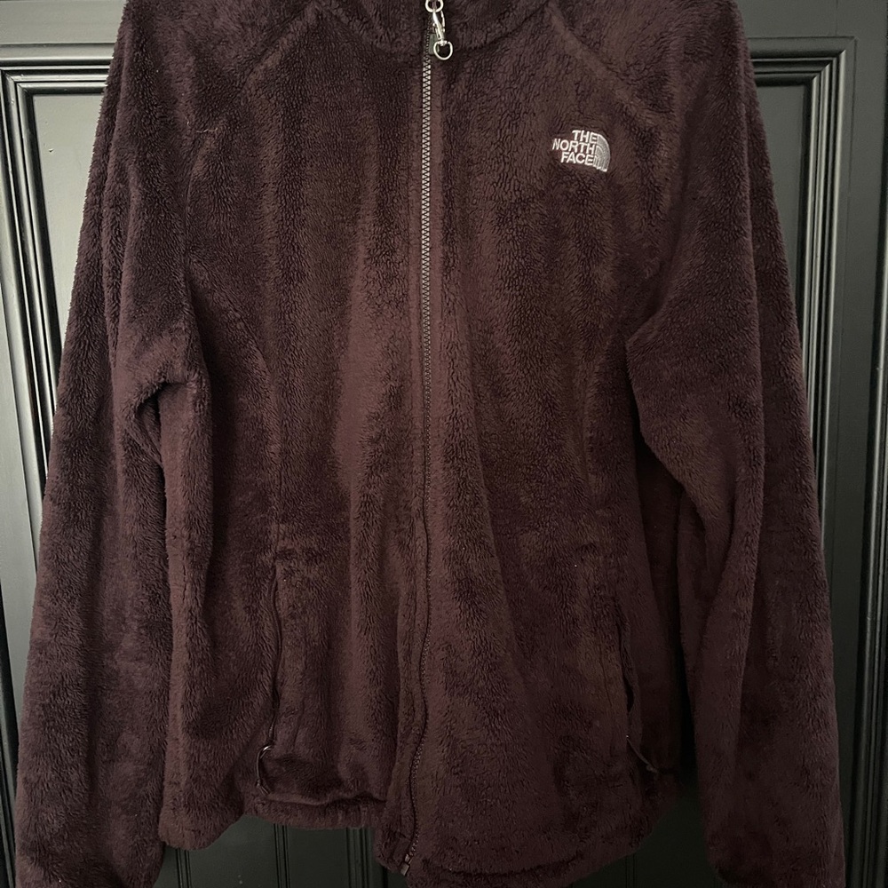 The North Face Burgundy  Fleece Pullover